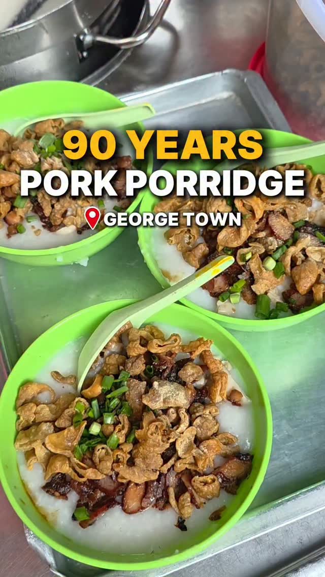 Chowrasta Market Pork Porridge Stall