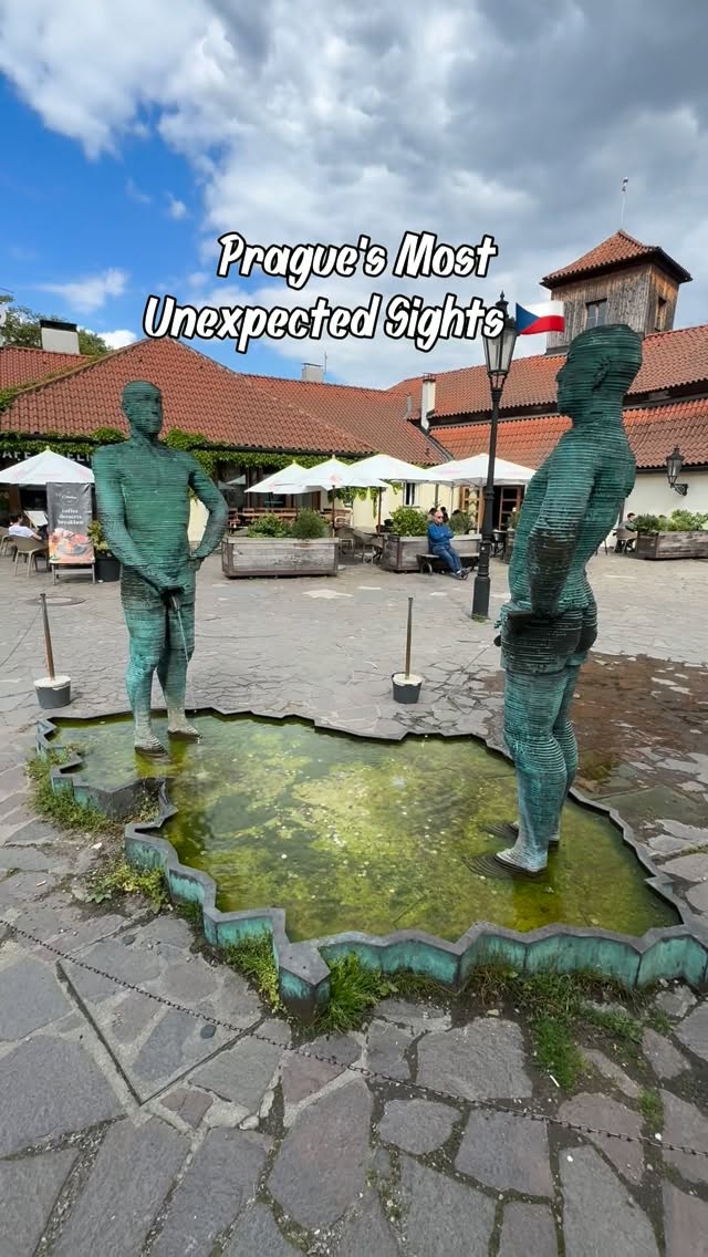 Prague's Unconventional Sculptures and Architecture