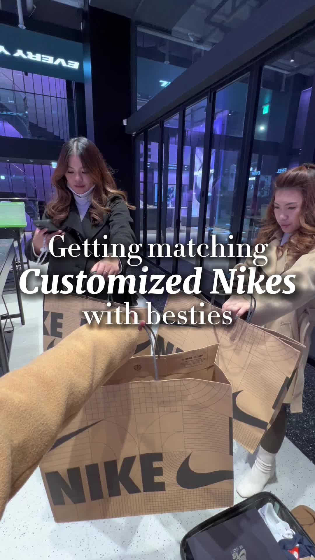 Nike Customization Experiences in Seoul