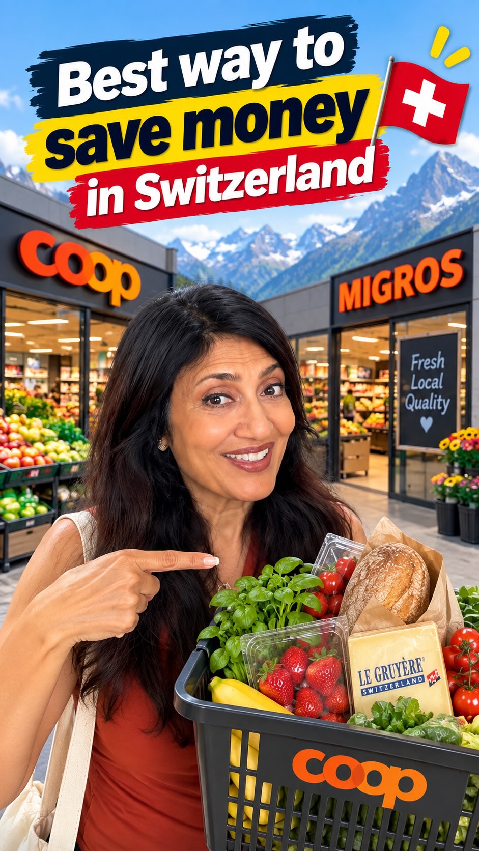 Grocery Stores Offer Savings on Swiss Food