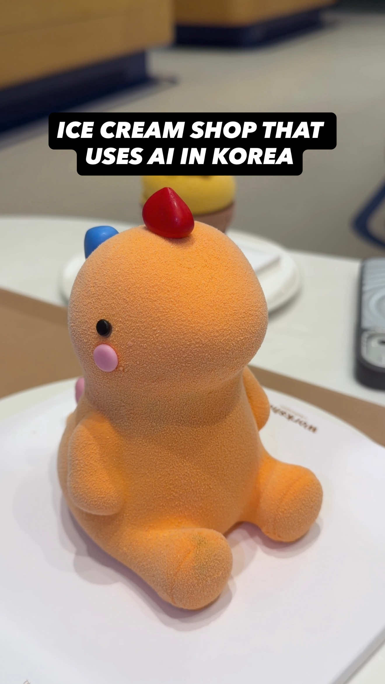 Futuristic Baskin Robbins Workshop in Seoul