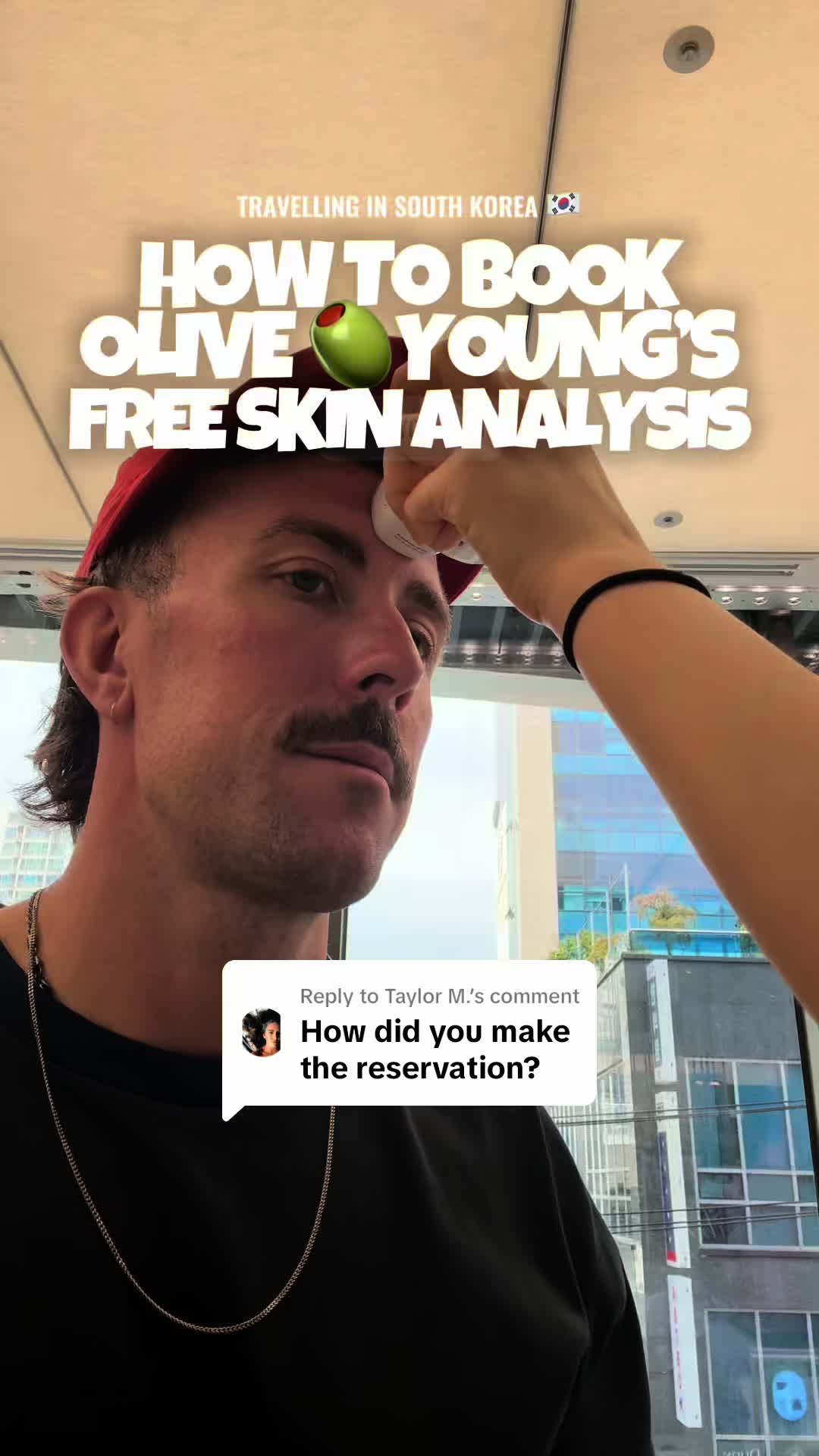 Olive Young's Free Skin Analysis in Seoul