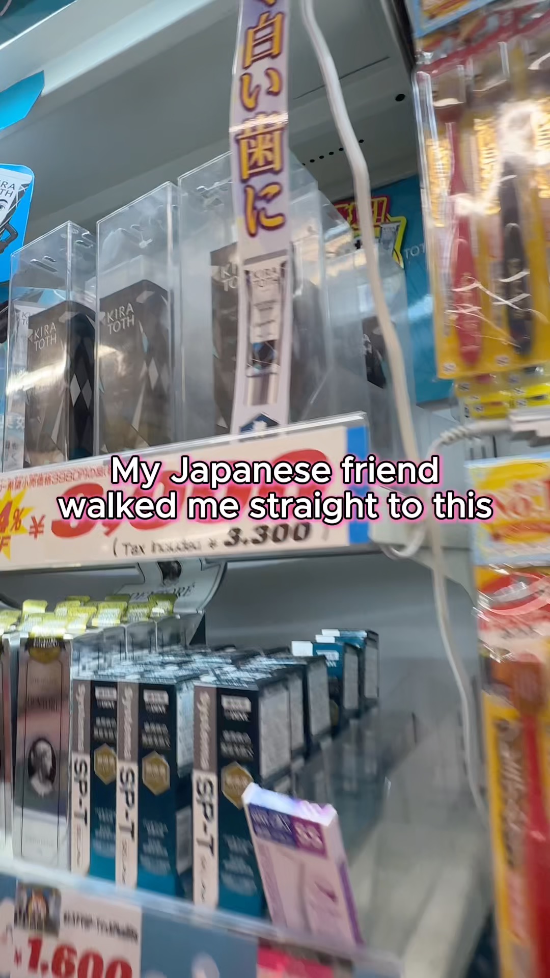 Mega Don Quijote Sells Tooth Whitening Gel