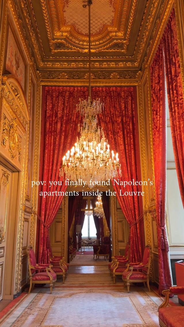 Opulent Napoleon Apartments Within Louvre Museum