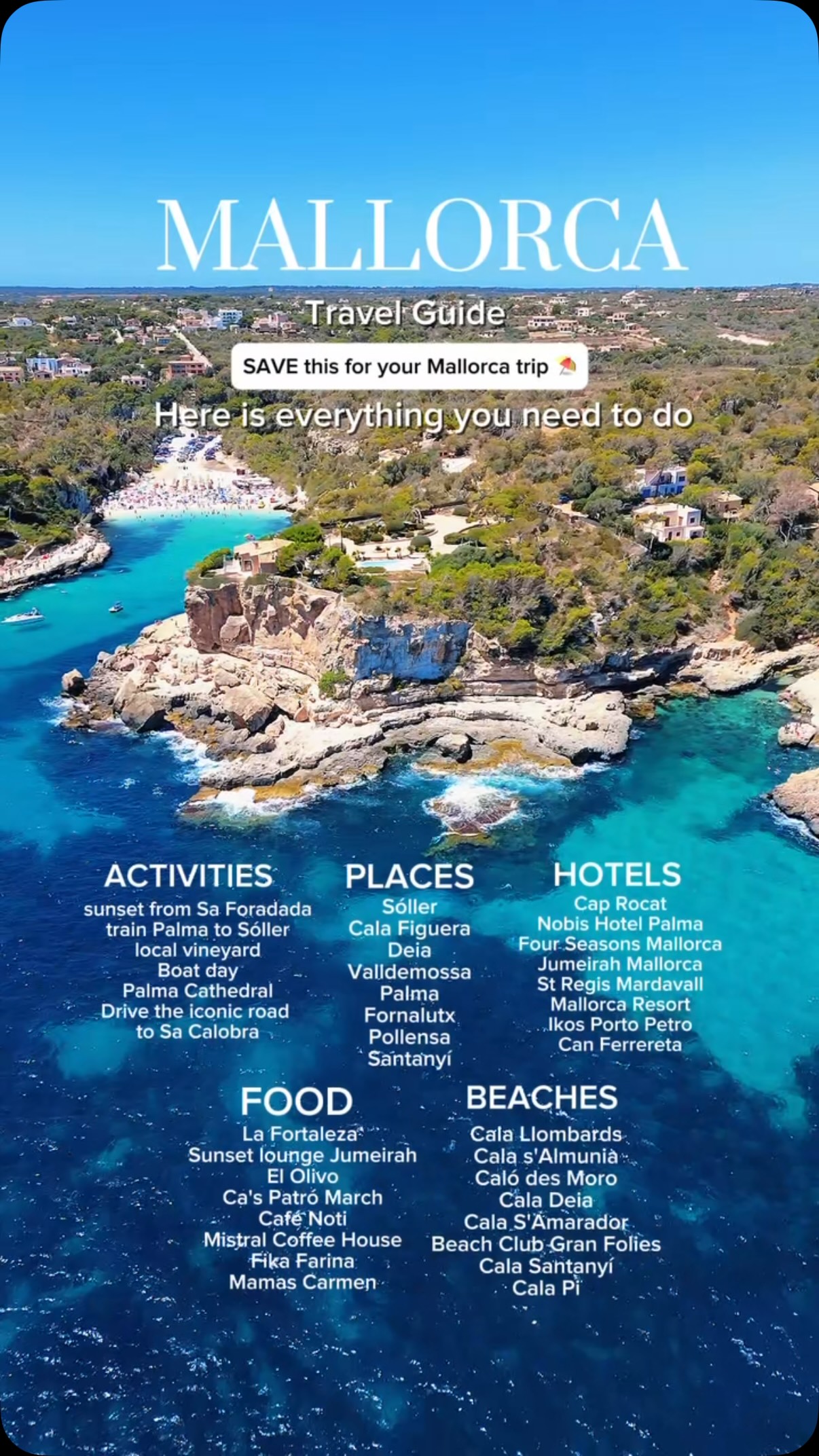 Mallorca Travel Guide: Beaches, Hotels, Food, and Tips