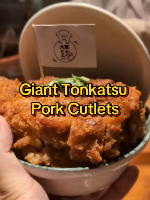 Giant Tonkatsu Features Colossal Pork Loin