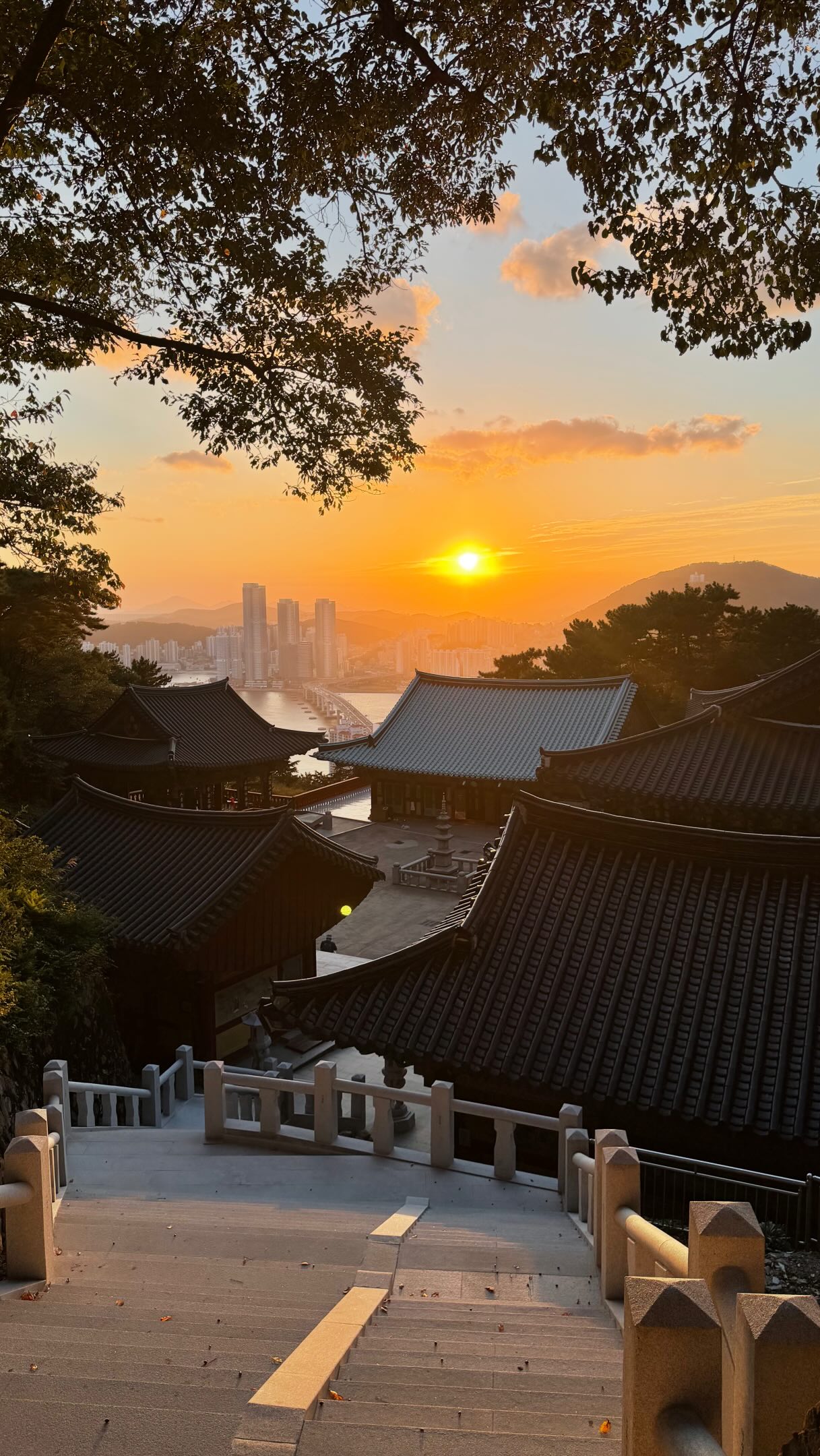 Samgwangsa Temple: Mountain Views and Sunset Magic