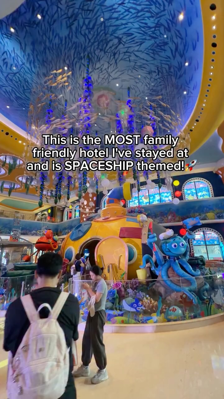 Theme Park Hotel Offers Spaceship Adventure