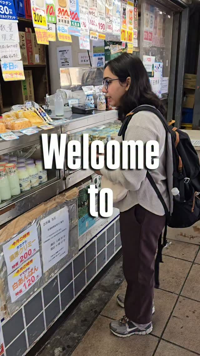 Nostalgic Milk Stand Amidst Tokyo's Akihabara Station
