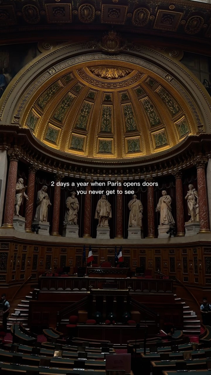 Parisian Landmarks Open Free Once A Year