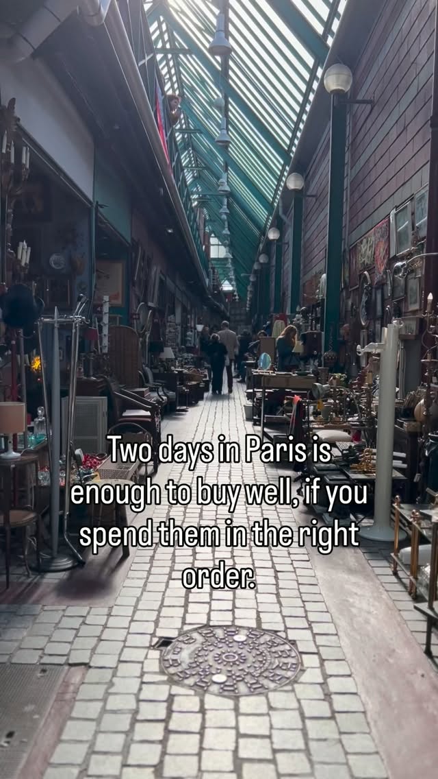 Paris Flea Markets And Antique Shops