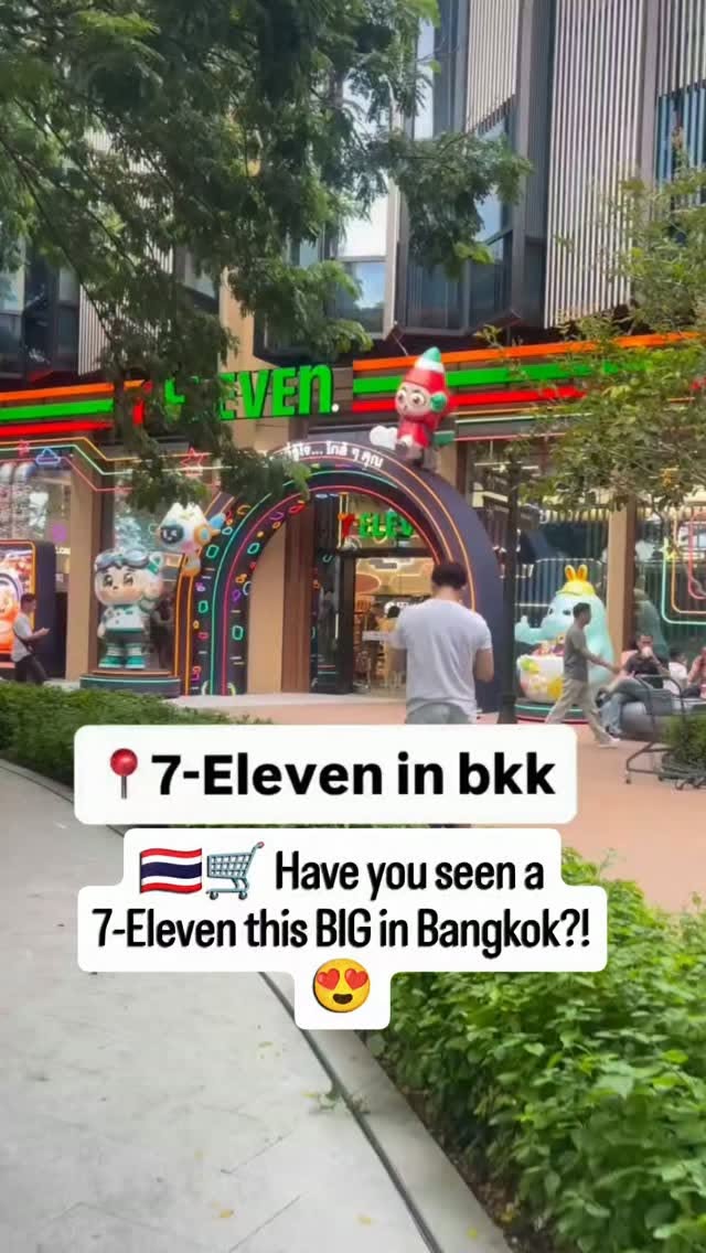 Big 7-Eleven Store Packed With Goods
