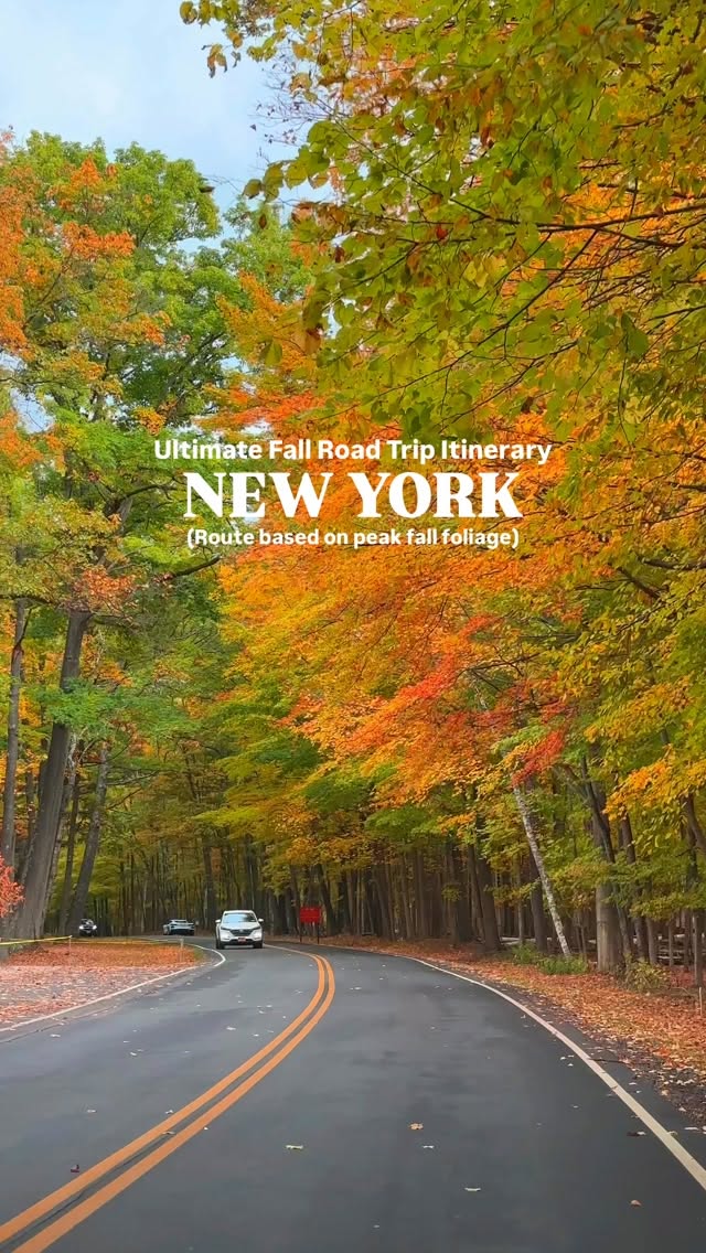 New York Fall Foliage Road Trip Itinerary