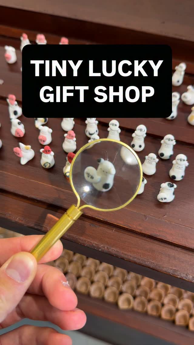Seoul Shop Sells Tiny Lucky Ceramic Charms