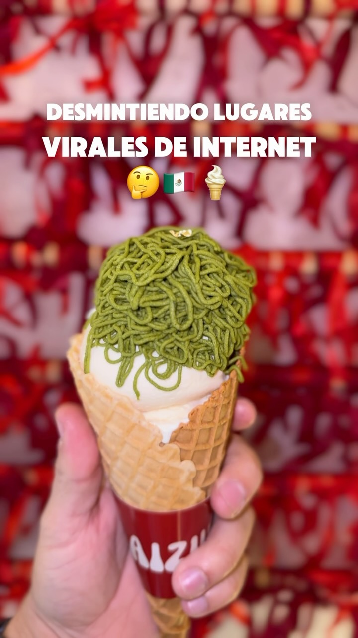 Viral Japanese Noodle Gelato Shop In Condesa