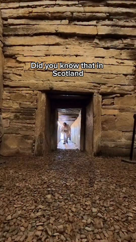 Maeshowe Chambered Cairn Ancient Site