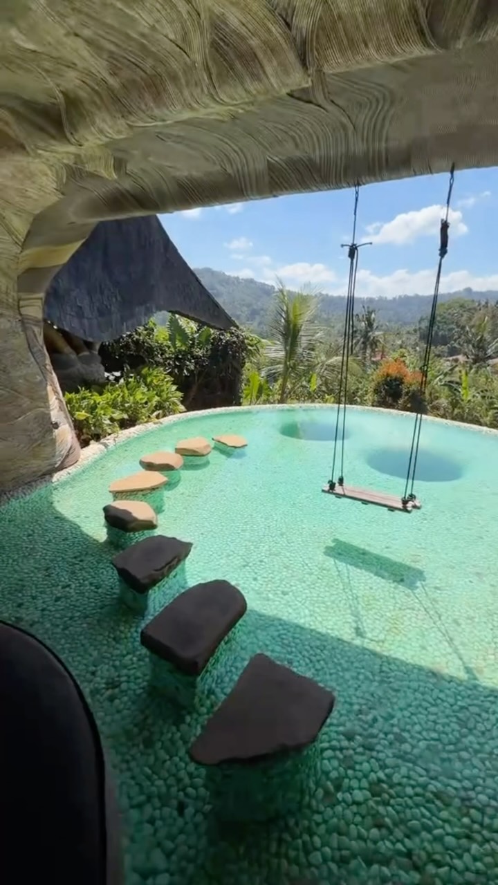 Unique Hotel Entrance in Bali