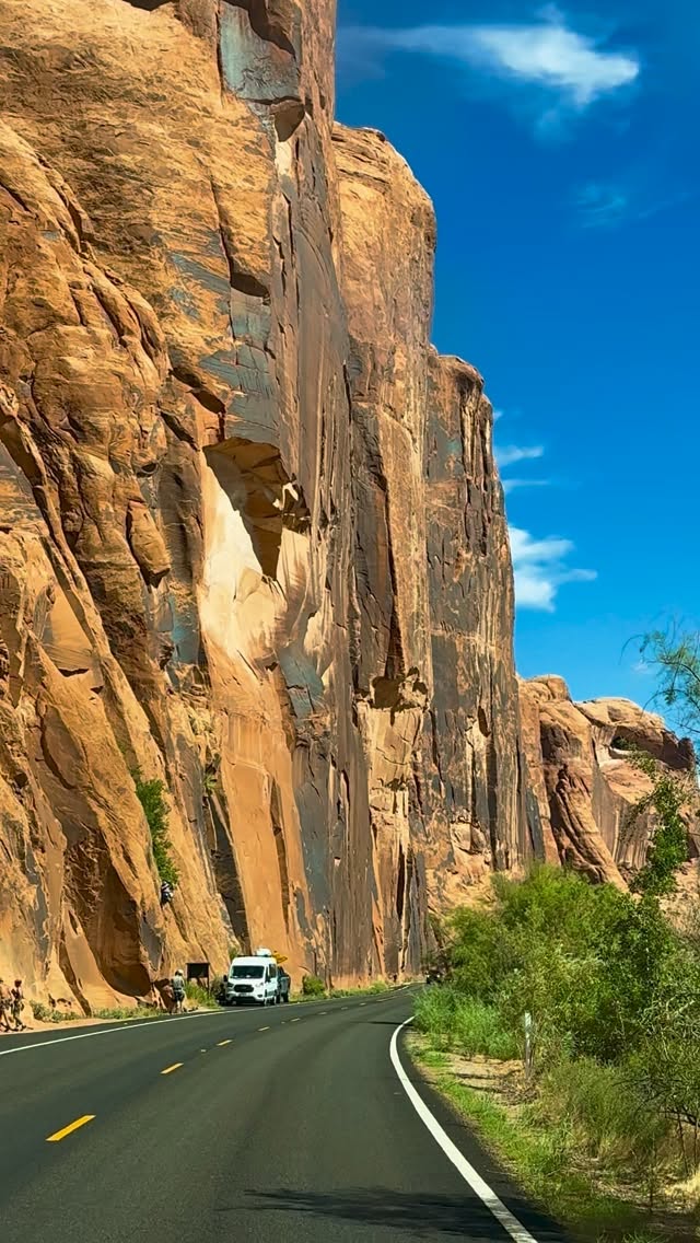 Potash Road Along Colorado River