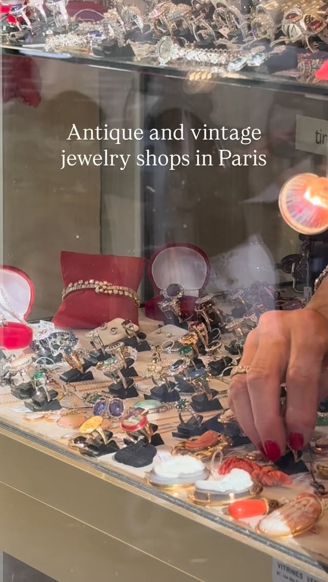 Parisian Shops for Antique and Vintage Jewelry