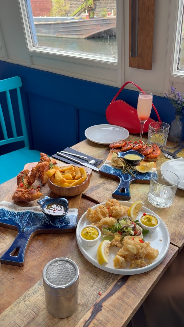 Seafood Restaurant on a Boat