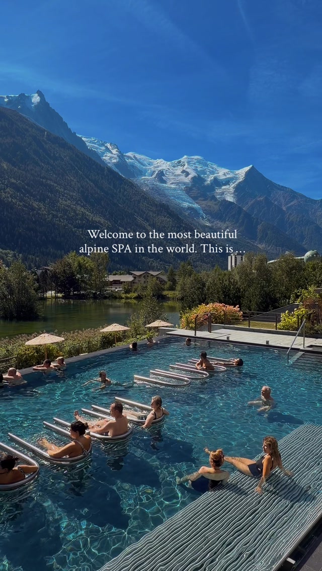 Alpine Spas With Mont Blanc Views