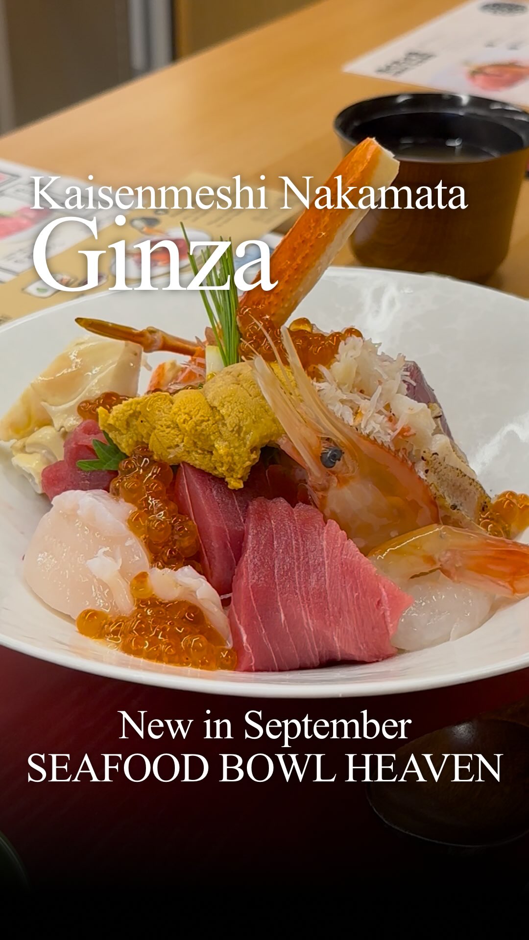 Fresh Seafood Bowls Near Toyosu Market