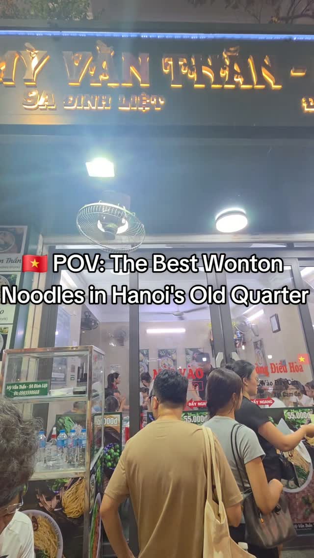 Budget-Friendly Wonton Noodles in Hanoi