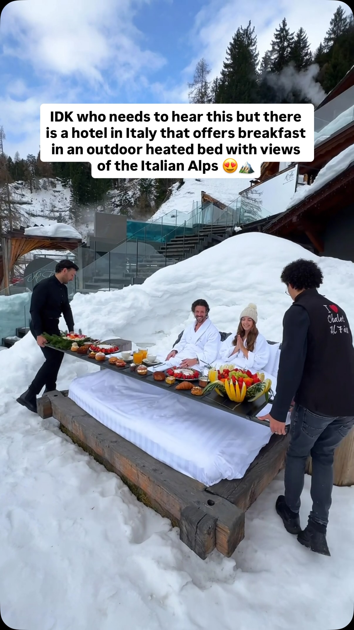 Luxury Alp Resort Hotel in Northern Italy