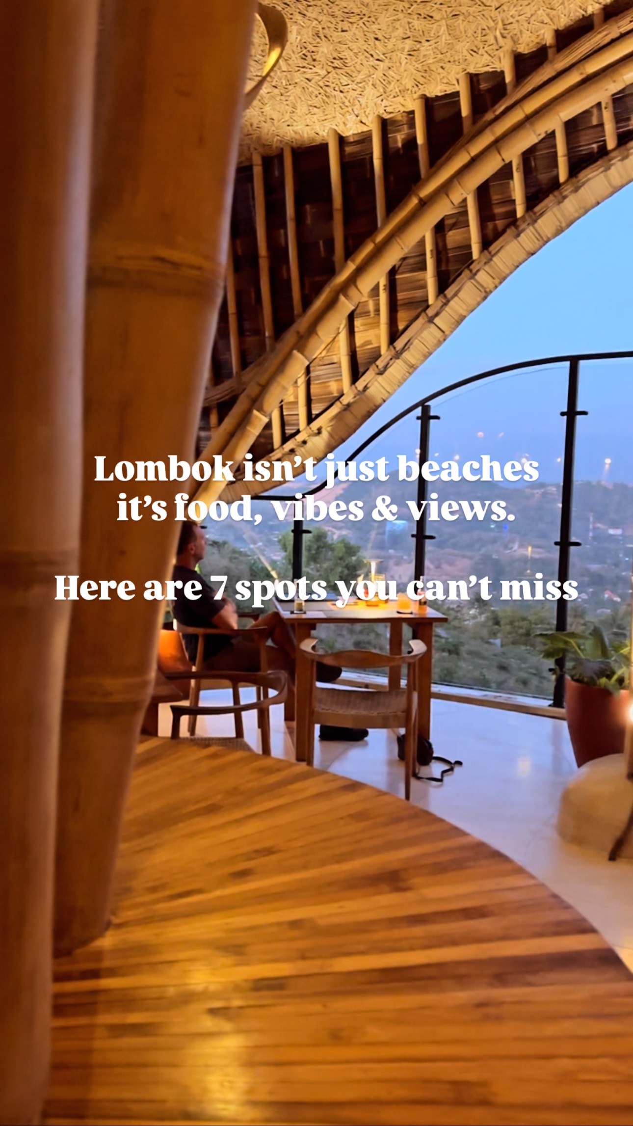 Six Lombok Spots With Great Food and Views