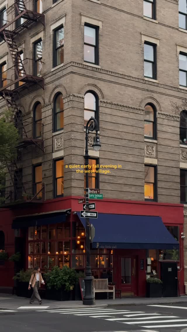 West Village Eateries For Early Fall Evenings