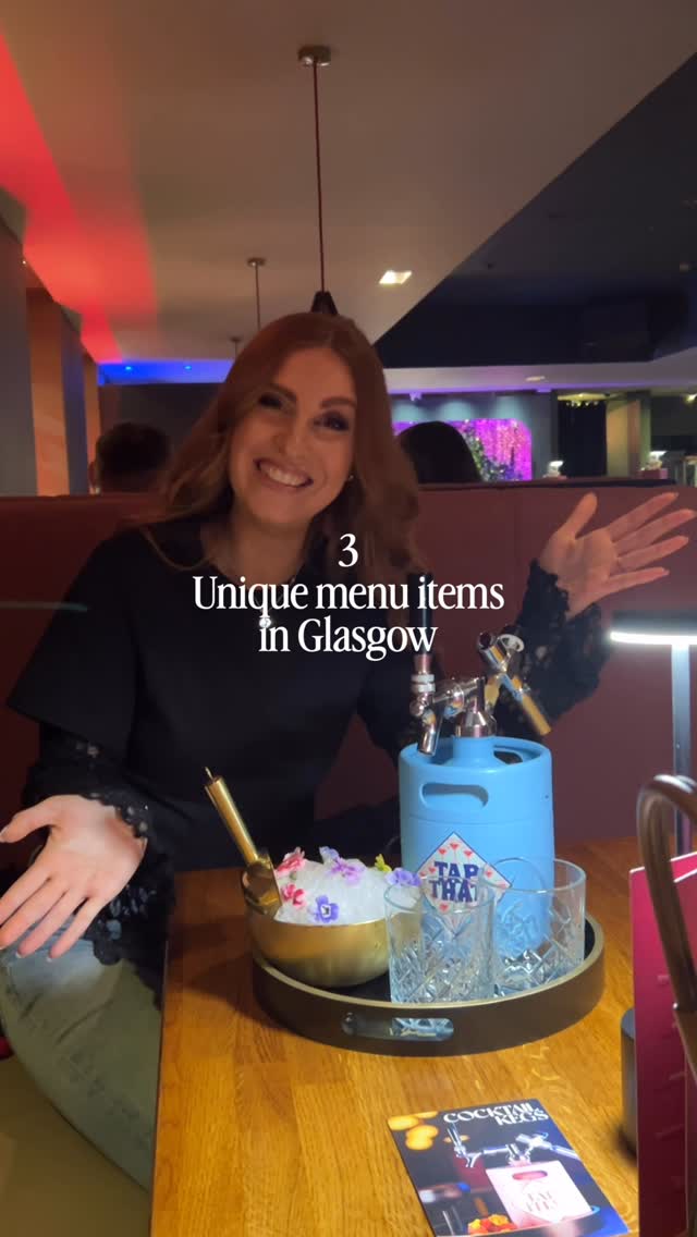 Glasgow's Must-Try Cocktail, Champagne, and Margarita Spots