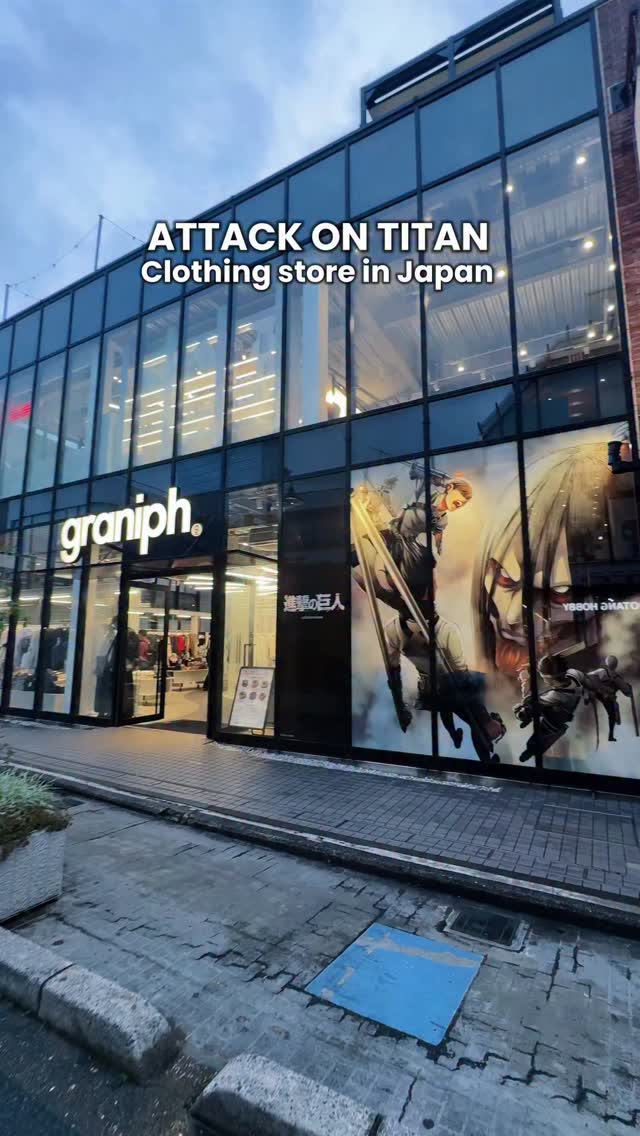 Attack On Titan Collaboration At Graniph Stores