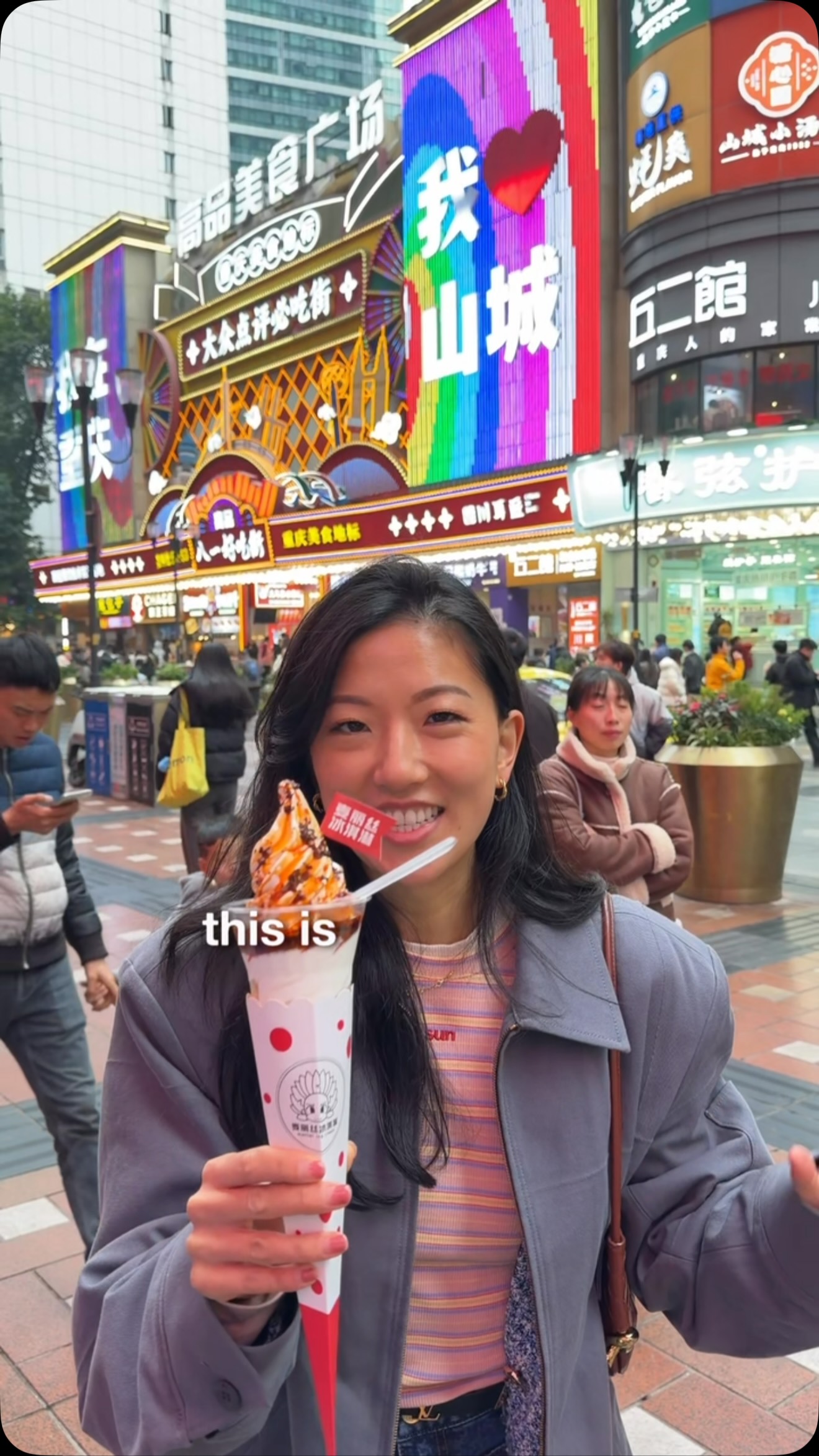 Chongqing's Spicy Chili Mala Soft Serve Ice Cream