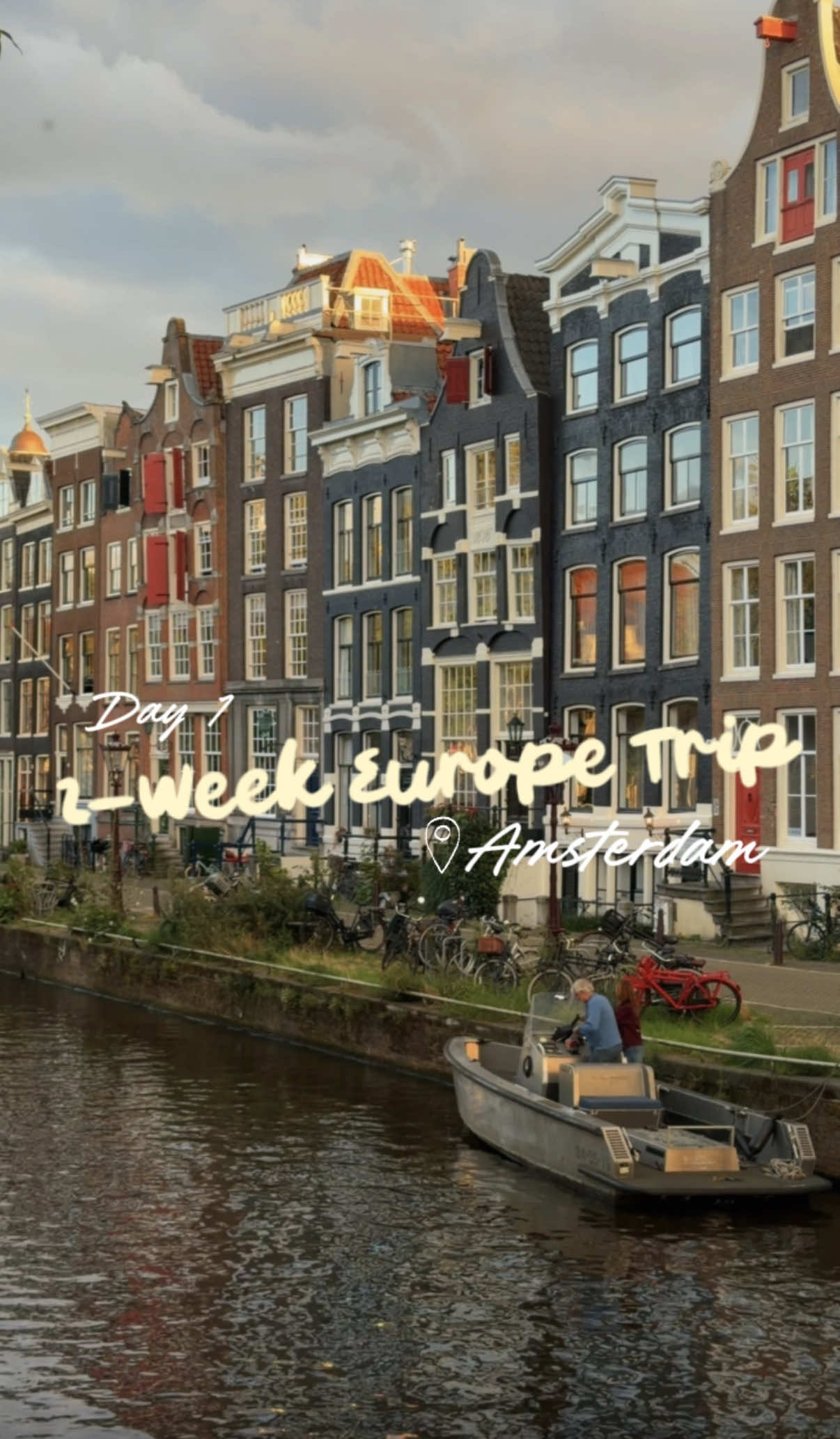 Amsterdam Canal Views, Parks, and Dining