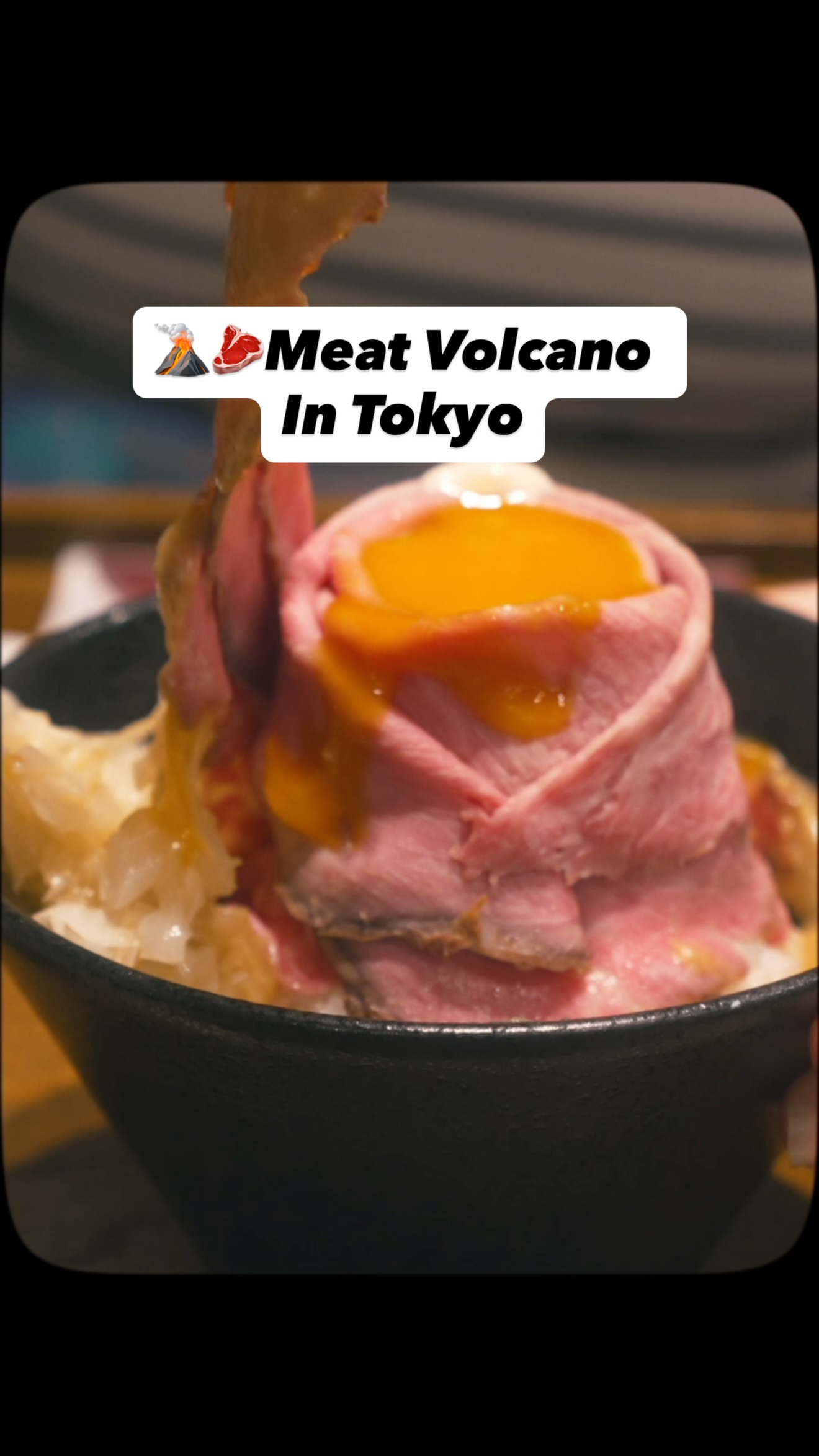 Meat Volcano Dish at Roast Beef Ohno