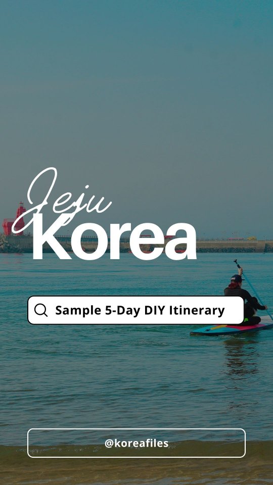 Jeju Island Exploration: Waterfalls, Beaches, and Markets