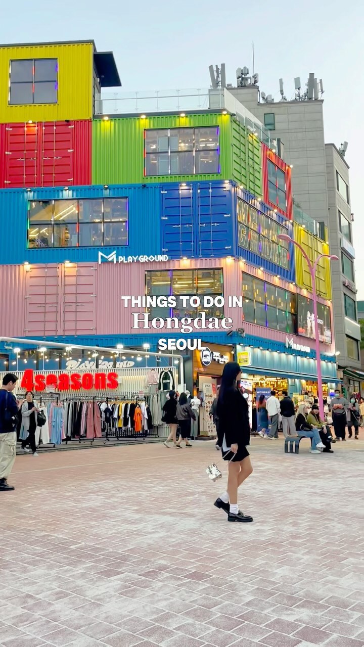 Seoul's Hongdae: A Hub for Trendy Shops and Nightlife