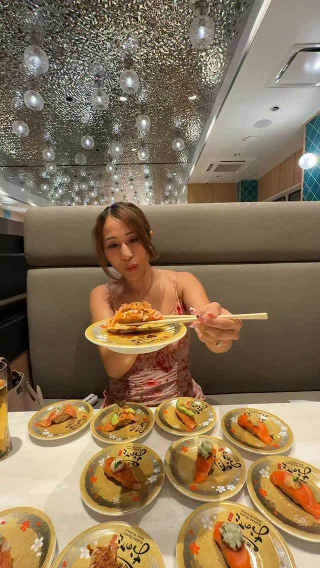 High-End Conveyor Belt Sushi Experience