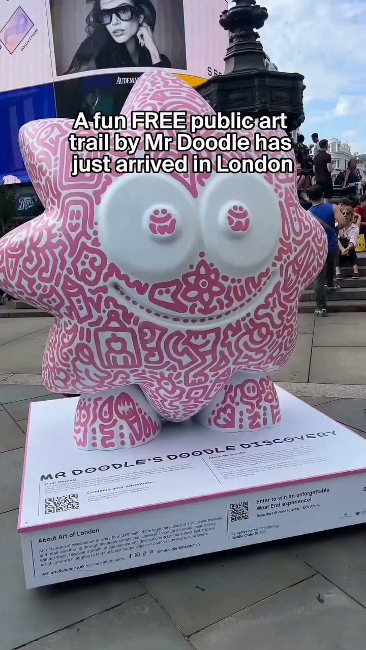 Mr Doodle's Art Trail Celebrates London's Creativity