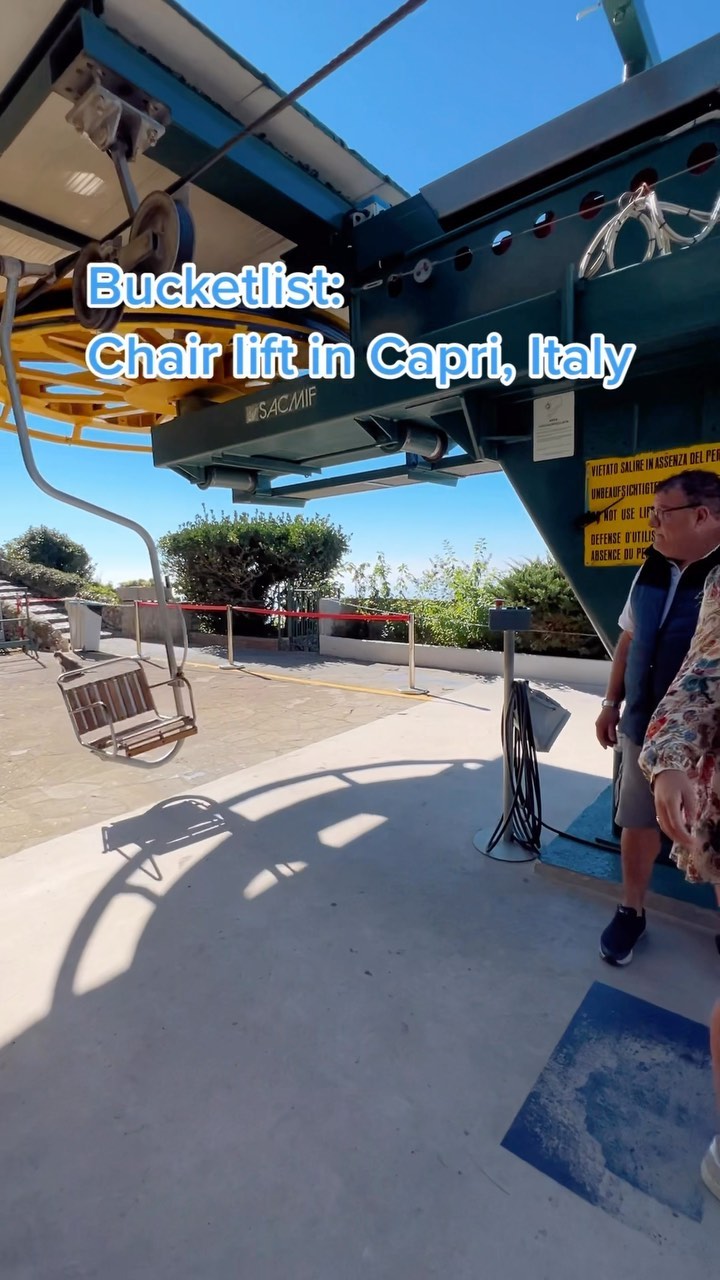 Capri Chair Lift Offers Stunning Island Views