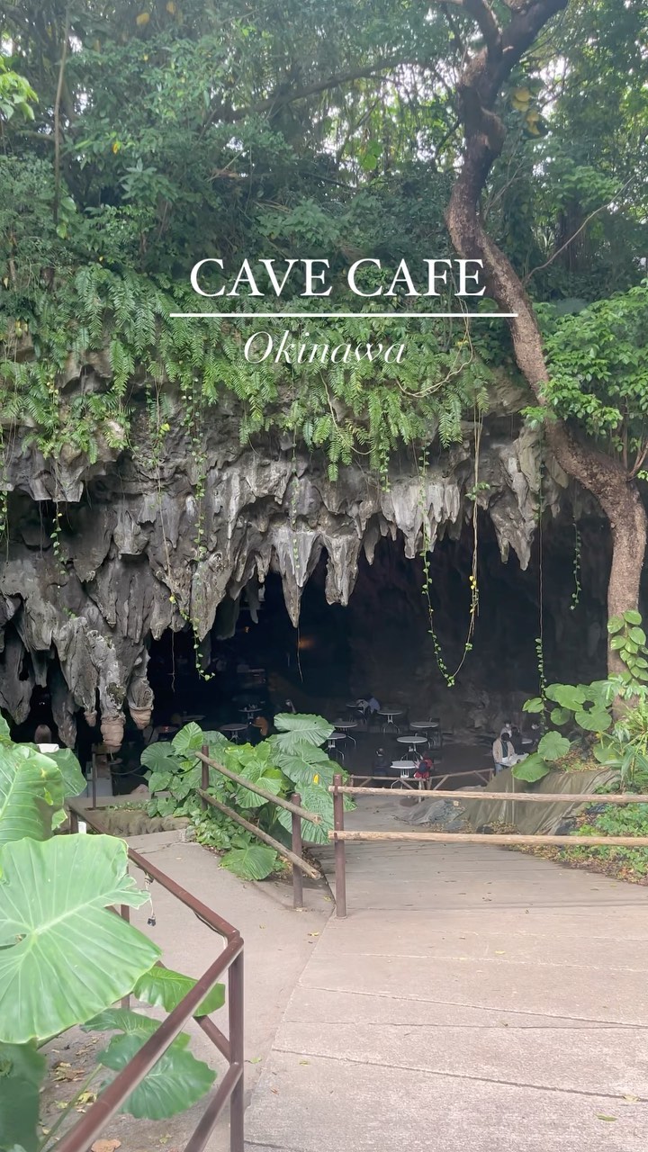 Okinawa's Gangala Cave Offers Unique Cafe Experience