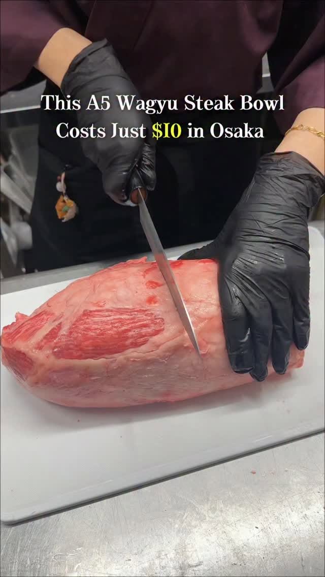 Osaka's Premium Wagyu Steak Bowl