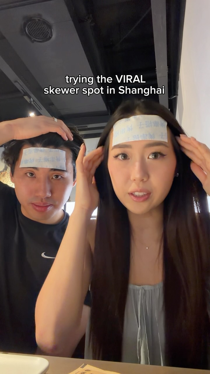 Shanghai's Viral Self-Grilling Skewer Spot