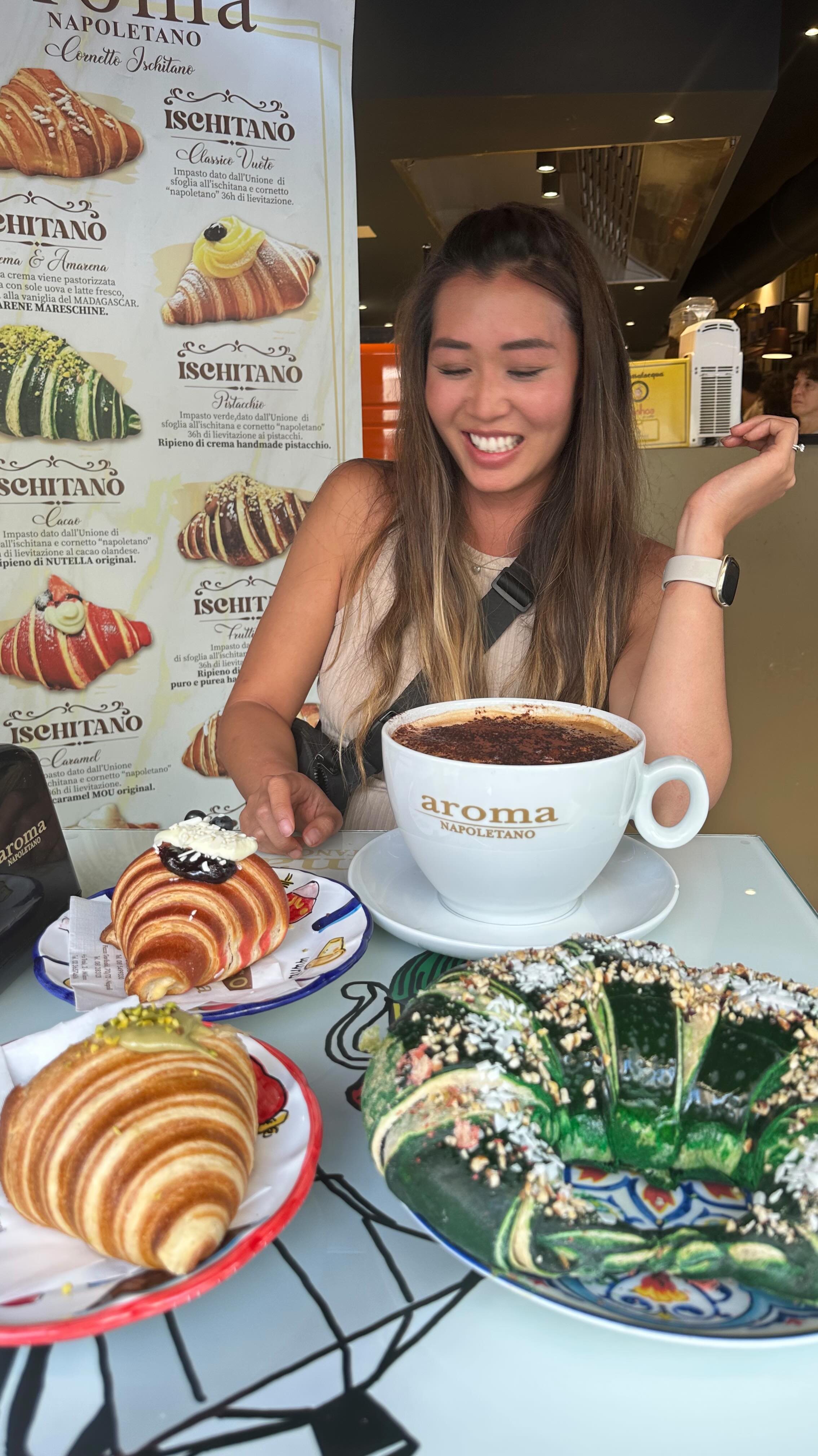 Aroma Napoletano Offers Extra-Large Espresso Drinks