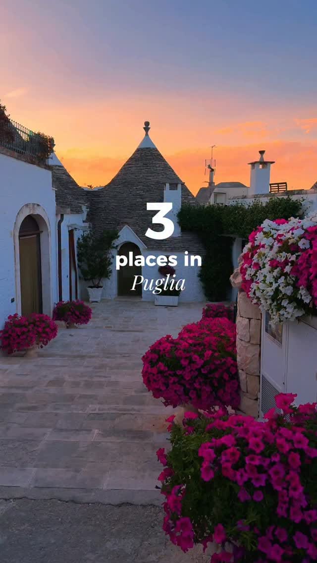Puglia's Coastal Towns and Trulli Village