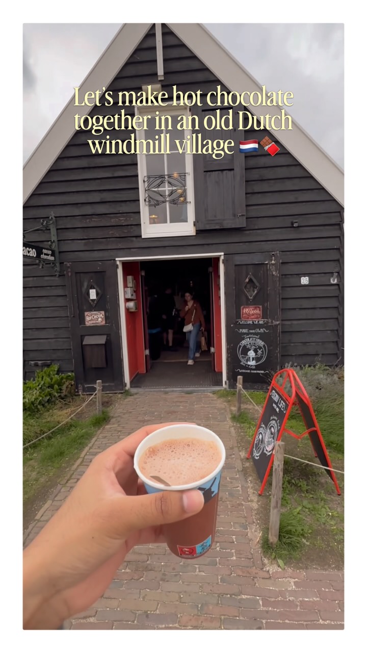 DIY Hot Chocolate Stop at Restaurant De Kraai