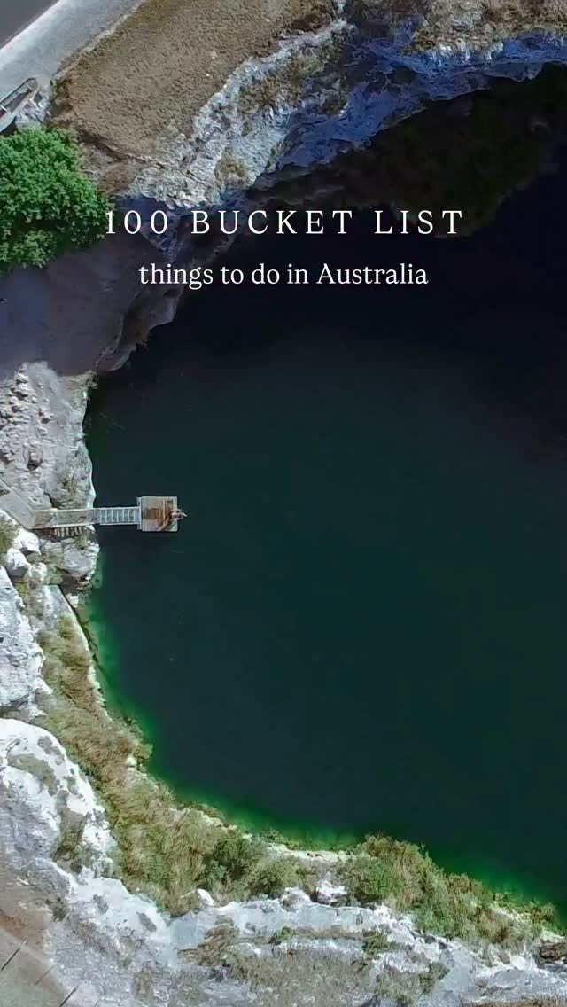 Dive Into Australia's Natural Sinkhole Swimming Holes