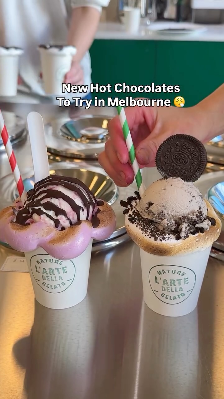 New Winter Hot Chocolates And Gelato In Melbourne