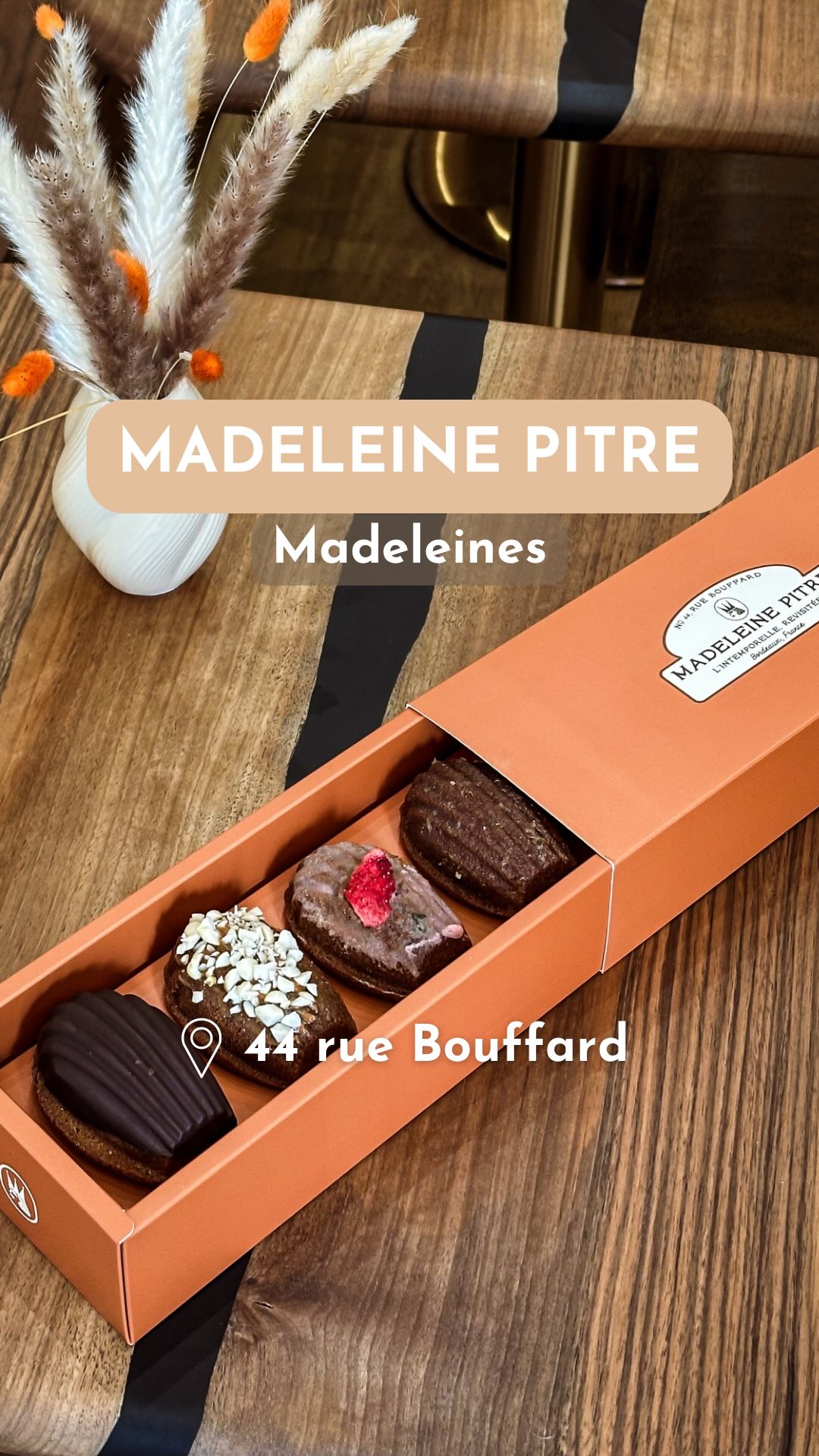 Bordeaux Patisserie Specializing in Madeleine Treats