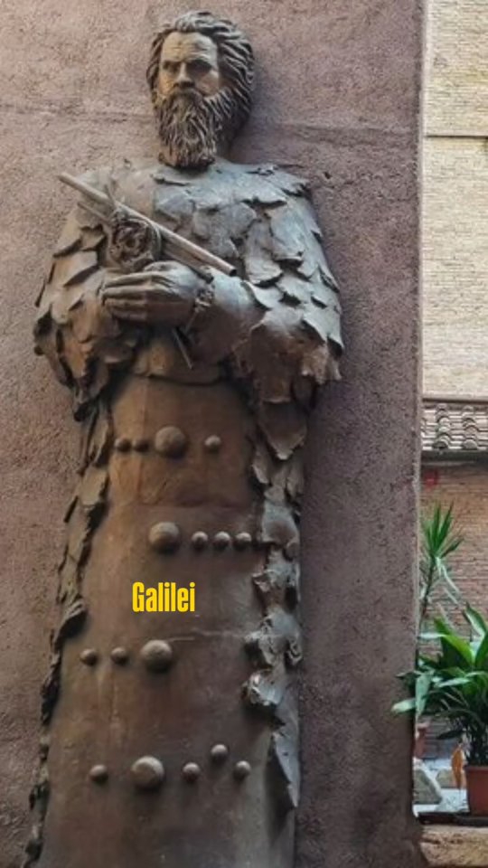 Galileo's Hidden Statue in Roman Basilica